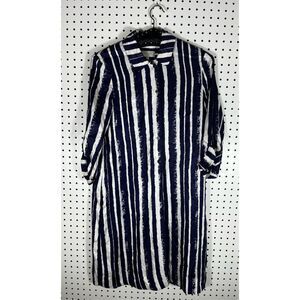 Hobbs London striped shirt dress size 2